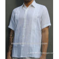 2016 short sleeve linen guayabera shirt